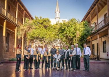 imagen coro Mozart formados en una forma de coro